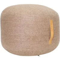 Hubsch - Mochi Pouffe Ø50 Brown