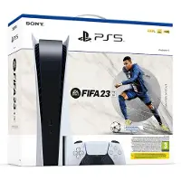 Sony SON PS5 + FIFA23 Voucher, Gamepad, PlayStation 5, Schaltfläche Optionen, Schaltfläche Teilen, Analog / Digital, Kabellos, Bluetooth/USB