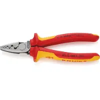 Knipex 97 78 180 VDE-Aderendhülsenpresszange