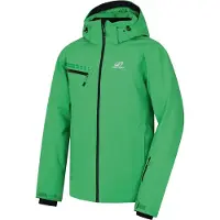 Hannah Herren Skijacke Calvin, XXL - 4-Wege-Stretch, atmungsaktive Wasserdichtigkeit, Thermore Isolierung, abnehmbare Kapuze, vielfältige Taschen, stilvolles Design mit kontrastierenden YKK Reißverschlüssen.