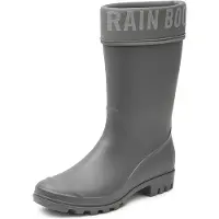Gevavi Gummistiefel Damen Rian PVC Grau-Schuhgröße 37