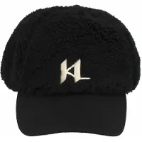 Karl Lagerfeld K / KL Shearling Cap Black