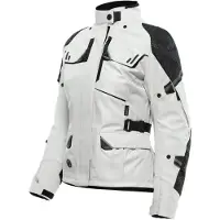 Dainese Ladakh 3L D-Dry Damen Motorrad Textiljacke, weiß/schwarz, 38
