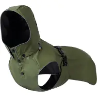 RukkaPets - Streamy ECO Regenmantel - Olive - 55