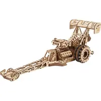 Ugears Mechanisches Modell Eines Top Fuel Dragsters Aus Holz
