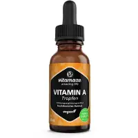 Vitamaze Vitamin A 500 µg hochdosiert vegan Tropfen 50 ml