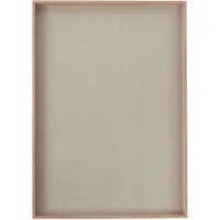 OYOY Living Peili Pinnwand, beige, Höhe 78 cm, MDF - Living Design Living Design, Holz, Stoff / Textil