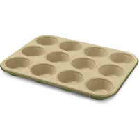 Guardini Muffinform in Beige/ Grün - (B)35 x (H)27 x (T)3 cm - onesize