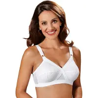 Playtex Zauberkreuz Euroclassic BH mit Kreuzführung im Cup Playtex Weiß