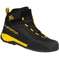La Sportiva TX Canyon, Approach Footwear, 47.5, Black/Yellow (Black) -
