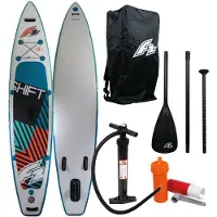 F2 Kinder Stand Up Paddle 3,7m lang, Shift blue 12,1"