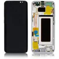 Samsung Front LCD Asm Silver SM-G950F Galaxy S8