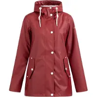 Dreimaster Regenjacke Damen Dunkelrot