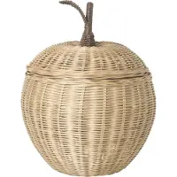 Ferm Living Aufbewahrungskorb Apple Braided Natural Large