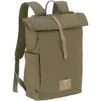 Lassig Laessig | Rolltop Rucksack | Oliv