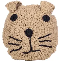 KidsDepot Dekokissen Animal Poes (38 x 38 cm)