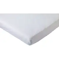 Aerosleep Spannbettlaken 90 x 200 cm Weiß - Weiß