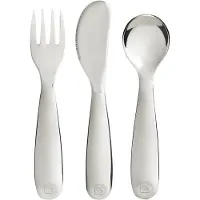Munchkin Polish Edelstahl Besteckset - Silber