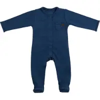 Babys Only Strampler Mit Füßen Melange Jeans - 68
