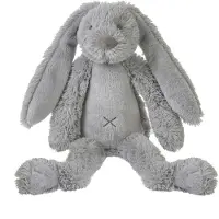 Happy horse Kuscheltier grau Kaninchen Richie klein - 28 cm Plüschspielzeug