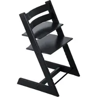 Stokke Tripp Trapp Kinderstuhl Schwarz