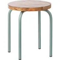 KidsDepot Hocker Circle Seagreen (2er Set)