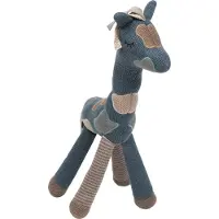 Smallstuff Aktivitätsspielzeug Giraffe, Blau, Babyspielzeug