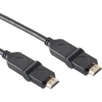 S-Impuls Monitorkabel 2 x HDMI Typ A-Stecker gewinkelt, 1.3b, 3.0 m (22221398)