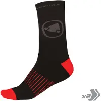 Endura Thermolite II Socken (Doppelpack) | schwarz