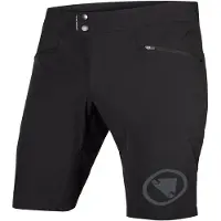 Endura SingleTrack Lite Short Fit Shorts Herren lose ohne Innenfutter schwarz größe S E8103BK/S3