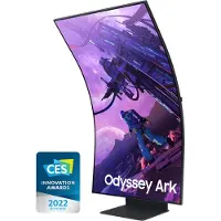 Samsung Odyssey ARK, 139,7 cm (55"), 3840 x 2160 Pixel, 4K Ultra HD, 1 ms, Schwarz