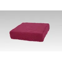 Linke Licardo Sitzkissen Sitzerhöhung Aufstehhilfe Auto Wolle bordeaux 40/40/10 cm Linke Licardo Bordeaux