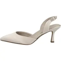 Tamaris Damen Slingpumps in Beige, Größe 37