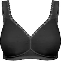 Susa BH ohne Bügel Organic Cotton Susa Schwarz