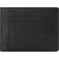 Calvin Klein Stilvolle Herrenbrieftasche in Schwarz mit Reißverschluss und Logo-Design