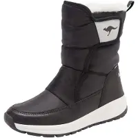 Kangaroos K-PE Belle RTX Mädchen Winterstiefel in Schwarz, Größe 38