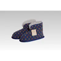 Linke Licardo Heimschuhe Hausschuhe Blau