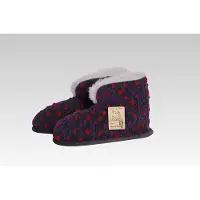 Linke Licardo Heimschuhe Hausschuhe Anthrazit