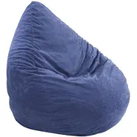 Linke Licardo Sitzsack Sitzkissen Blau