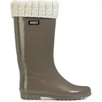 Aigle Regenstiefel Women Eliosa Winter Chestnut-Schuhgröße 38