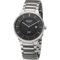 Regent - 32-BA-709 - Solaruhr - Titanuhr - Herrenuhr