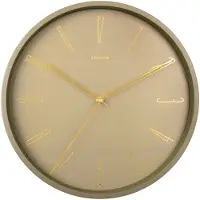 Karlsson - Wanduhr Belle - Moosgrün - Ø35cm