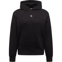Calvin Klein Schwarzes Baumwoll-Herrenhoodie