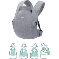 Fillikid Babytrage Natural, 2 Tragepositionen, blau