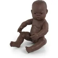 Miniland Afrikanische Neugeborenenpuppe 40 Cm