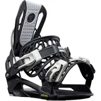 Nidecker - Snowboard Bindungen - Micron Stormtrooper - Kindergröße S - Weiß