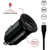 Swissten cl für samsung super schnelles laden 35w + kabel usb-c/usb-c 1,2 m schwarz