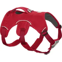 Ruffwear Web Master Harness Geschirr div. Farben und Größen, Farbe:Red Currant, Größe:L / XL