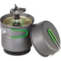 Optimus - Kochset - Pack Weekend HE + Canister Black - Grau