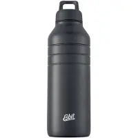 Esbit Majoris Edelstahl Trinkflasche schwarz 1000 ml